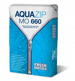 AQUAZIP MO660 - specifična malta, vodoneprepustna za zidane, betonske gradnje, za negativni hidravlični tlak, za stik s pitno vodo